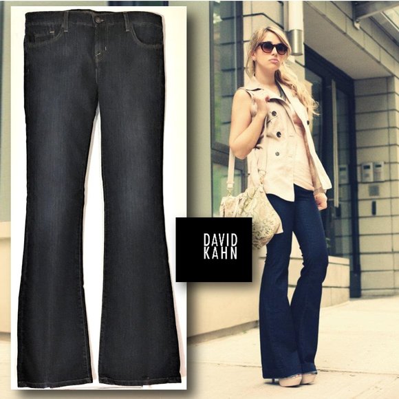 David Kahn Denim - DAVID KAHN JEANS "Nikki" Bootcut Premium Denim  30
